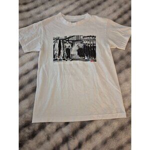 Bruce Lee DGK White Graphic T-Shirt Small 100% Cotton